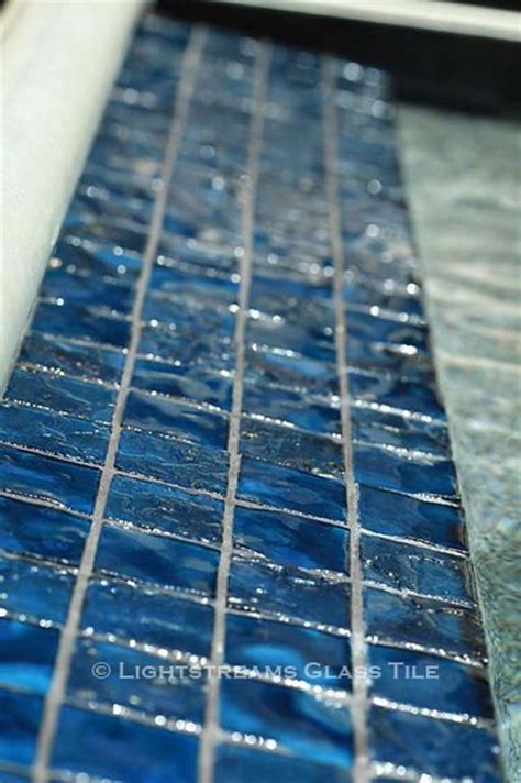 Gold Iridescent Steel Blue Product Page Lightstreams Blue Glass Tile