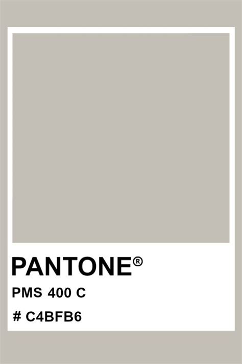 Pantone 400 C Pantone Color Pms Hex Pantone Colour Palettes