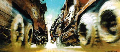 Amazing Concept Art for the Film 'Mad Max: Fury Road' That Was Created Around 15 Years Ago