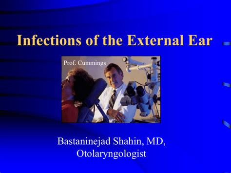 Infections of the External Ear