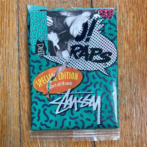 Stussy Yo Mtv Raps Limited Card Deck Package Has Depop