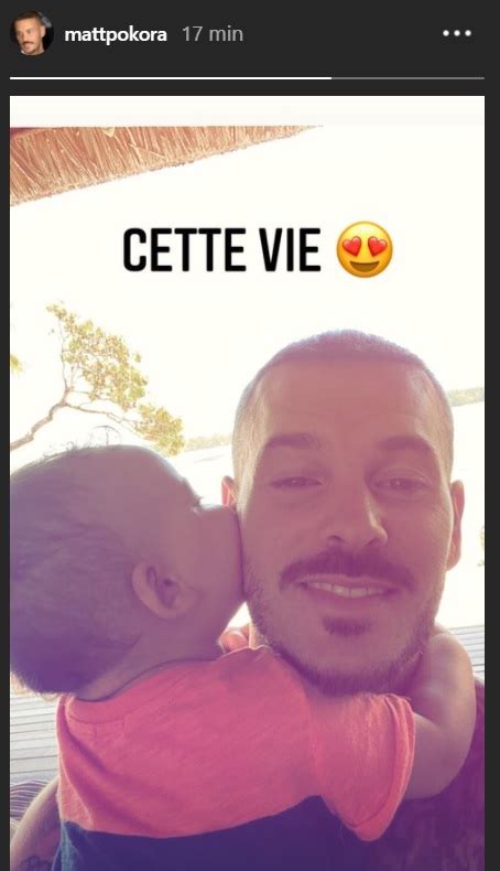 Matt Pokora Dévoile Un Peu Plus Son Fils Isaiah Ce Cliché Trop Mignon