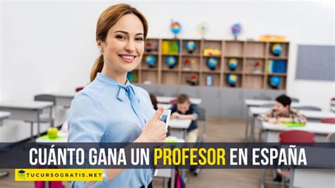 Cuánto gana un profesor de secundaria o bachillerato en 2024