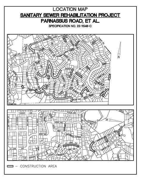 Sanitary Sewer Rehabilitation Parnassus And Others City Of Berkeley