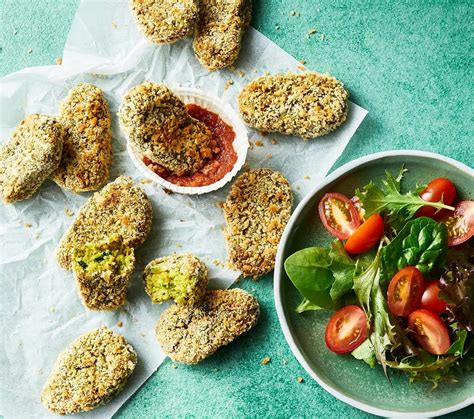 Kids Air Fryer Chickpea Zucchini And Spinach Nuggets Freshchoice