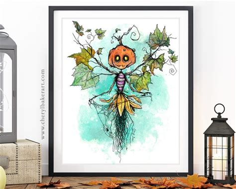 Fairy Creepy Cute Fairy Art Print Macabre Art Halloween - Etsy