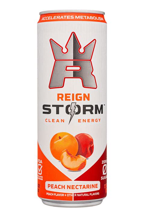 Peach Nectarine | Reign Storm | BevNET.com Product Review + Ordering ...