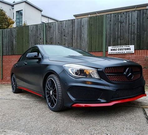 Instagram Media By Khaz Customs Mercedes Benz Cla Wrapped In Satin