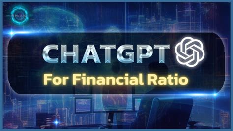 ChatGPT for Financial Ratio - Investic Academy