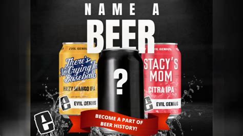 Philadelphia Brewery Evil Genius Beer Company Holds Beer Naming