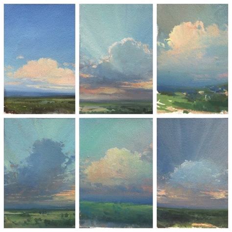 Sky & Clouds & Land & Air ONLINE — Adriano Farinella | Sky painting ...