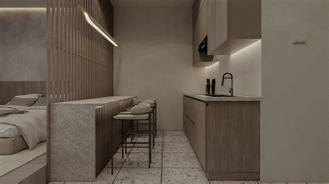 MODERN STUDIO APARTMENT on Behance