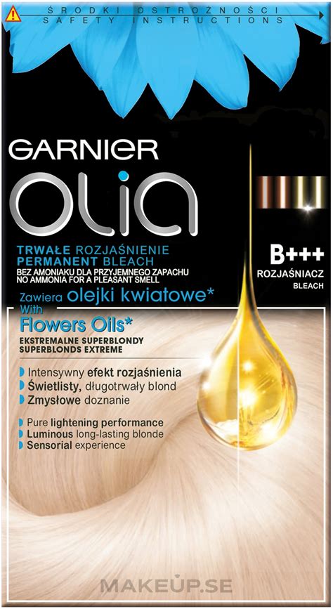 Garnier Olia Superblonds Extreme B Hårblekning Makeup se