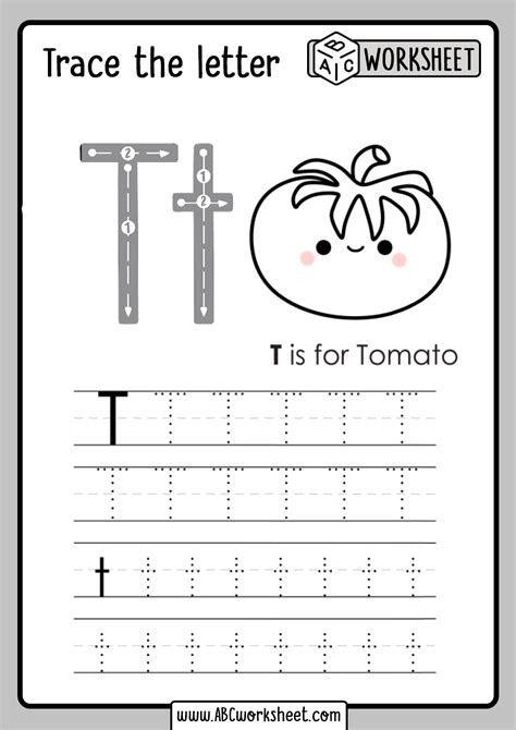 30++ Letter T Tracing Worksheet – Worksheets Decoomo