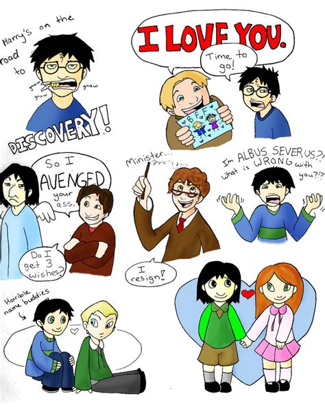 Harry Potter Doodles by porpierita on DeviantArt