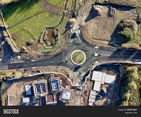 Roundabout Road Image & Photo (Free Trial) | Bigstock