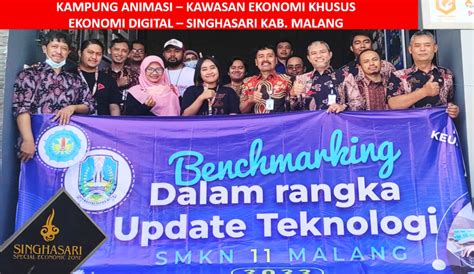 Benchmarking Update Teknologi Smk Pk Ke Kampung Animasi Smk Negeri