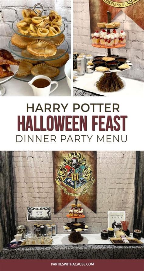 Harry Potter Feast - Hogwarts Menu - Parties With A Cause