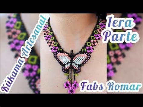 Collar De Chaquira Flores Peque As En V Beaded Jewelry Patterns