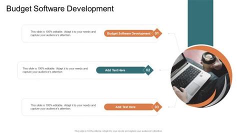 Software Development Budget Plan PowerPoint Presentation And Slides