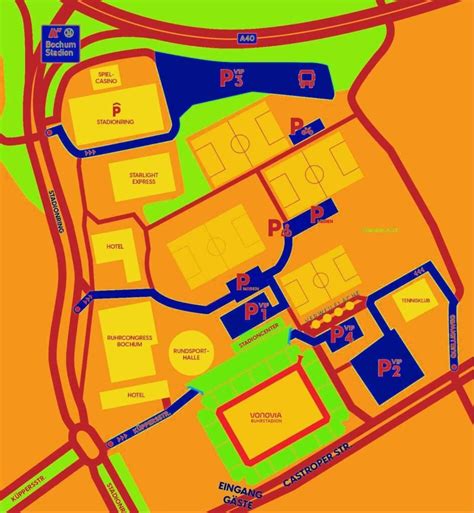 Vonovia Ruhrstadion Seating Map Parking Map Ticket Price Booking