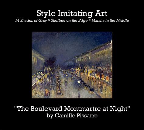 The Boulevard Montmartre At Night Cover Shelbee On The Edge