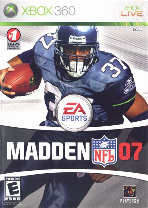 Madden Nfl 07 2006 Xbox 360 Box Cover Art Mobygames