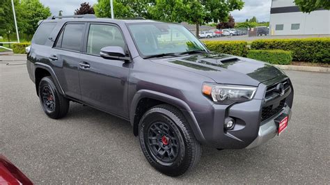 2022 Toyota 4runner Trd Off Road Premium In Magnetic Gray Metallic