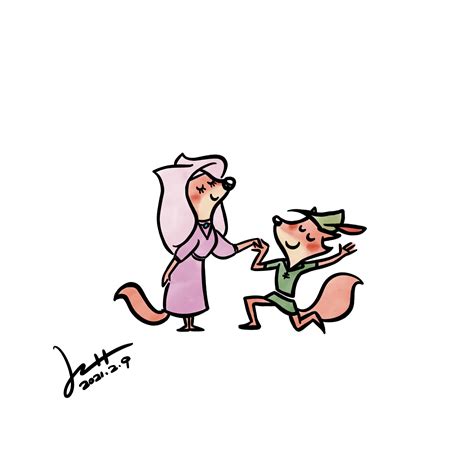 Robin Hood & Maid Marian – Drawings – MarchBox