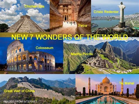 THE NEW 7 WONDERS OF THE WORLD in 2023 | Wonders of the world, Great ...