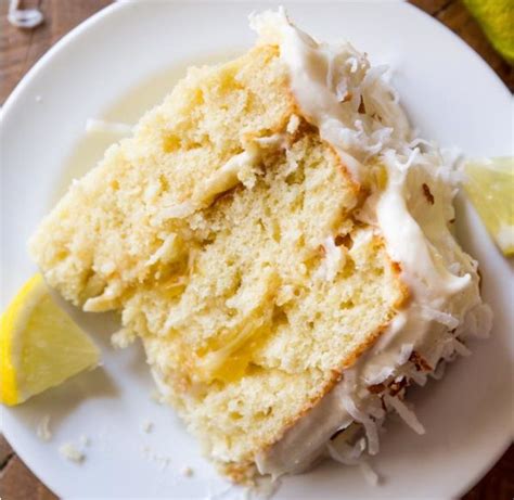 Lemon Coconut Cake