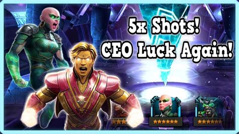 5x Shots At Adam Warlock God Tier Luck Marvel Contest Of Champions Youtube