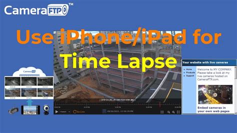 Use IPhone IPad For Time Lapse Recording Timelapse For Building