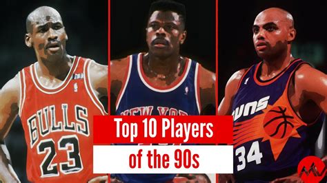 Top 10 Greatest Nba Players Of The 90s Youtube