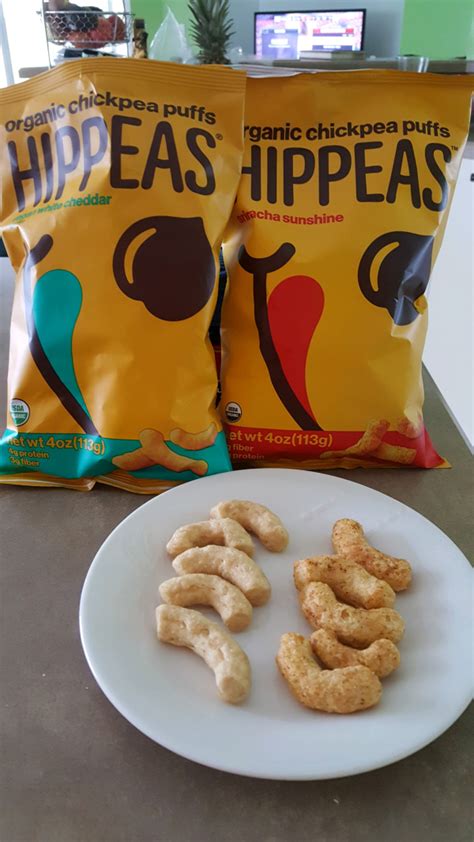 Hippeas organic chickpea puffs review - vegan chickpea puffs