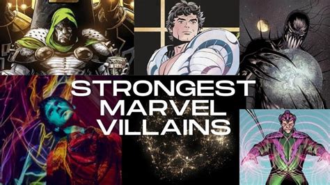 Strongest Marvel Villains: 5 Plus Most Powerful Marvel Superheroes ...