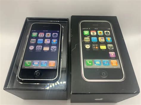 ORIGINAL APPLE IPHONE 1 - 1st Generation 2G 8GB A1203 - Boxed iOS 1.0 ...