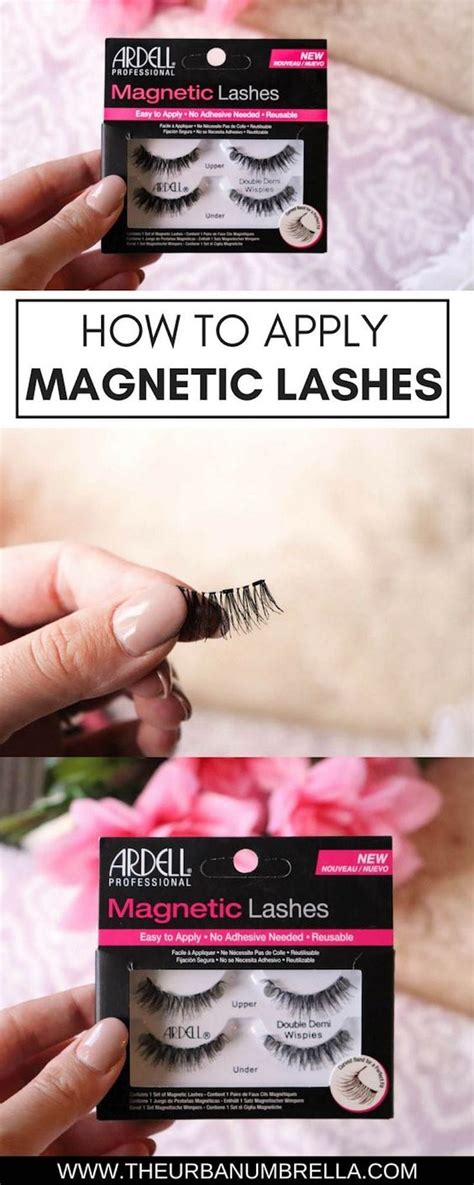 How To Apply Ardell Magnetic Lashes Hello Lets Glow Magnetic