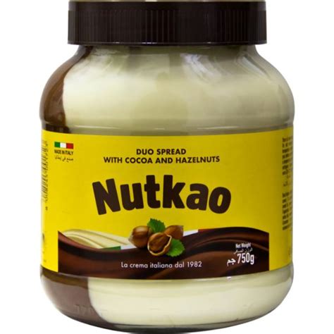 Compr Crema De Cacao Con Avellanas Nutkao Duo Gr Envios A Todo