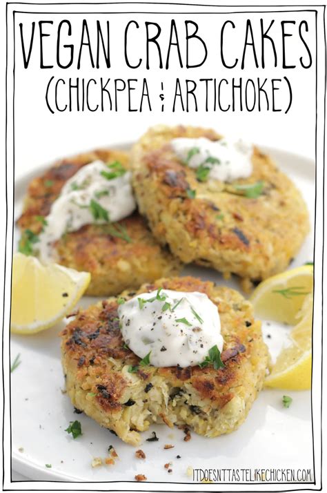 Easy Vegan Crab Cakes Recipe Vegan Crab Cakes Vegan Crab Recipes