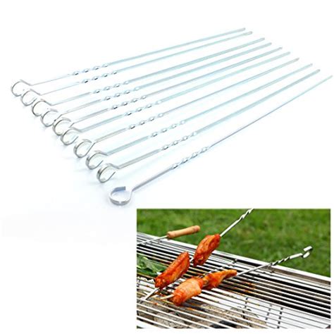 Buy Pcs Barbecue Skewer Stainless Steel Skewer Bbq Skewer Shish