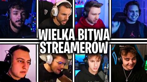 Wielka Bitwa Streamer W W Fortnite O Shoty Fortnite Youtube