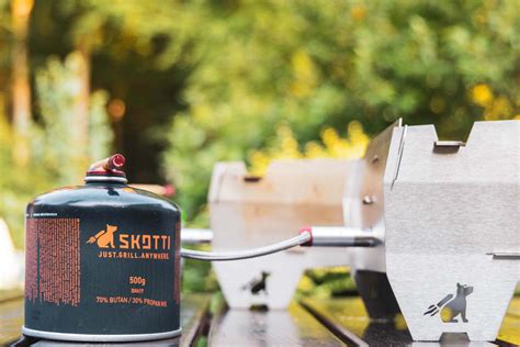 Skotti Grill an Gasflasche anschließen Erfahrungen Tipps