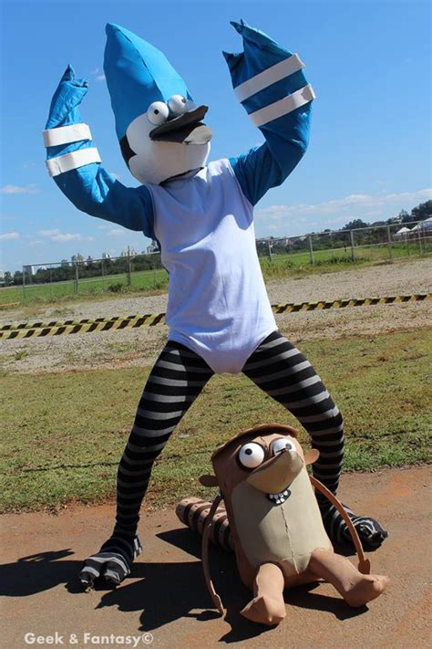 Mordecai And Rigby Regular Show Cosplay By Pierrot Sama On Deviantart