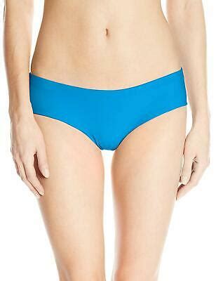 Volcom Juniors Simply Solid Cheeky Bikini Bottom Bold Blue Small Ebay