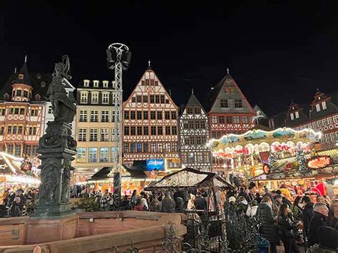 Frankfurt Weihnachtsmarkt In Der Alte Stadt Berger Stra E Frankfurt