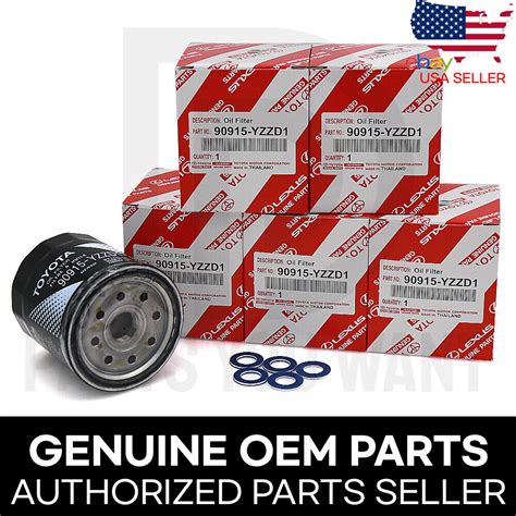 Set Genuine Toyota Oem Yzzd Oil Filters