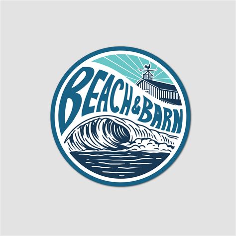Shoulder Season Sticker - Beach and Barn