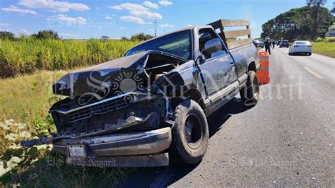 Accidente En Carretera Federal Deja Un Lesionado El Sol De Nayarit