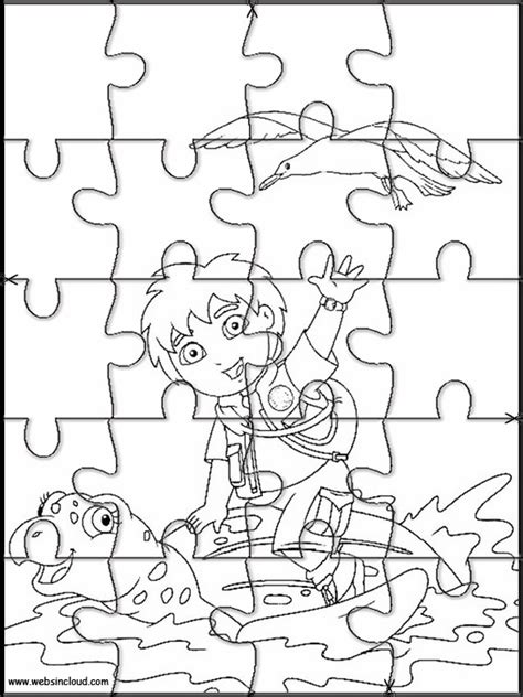 Go, Diego! Go! Printable Jigsaw 14